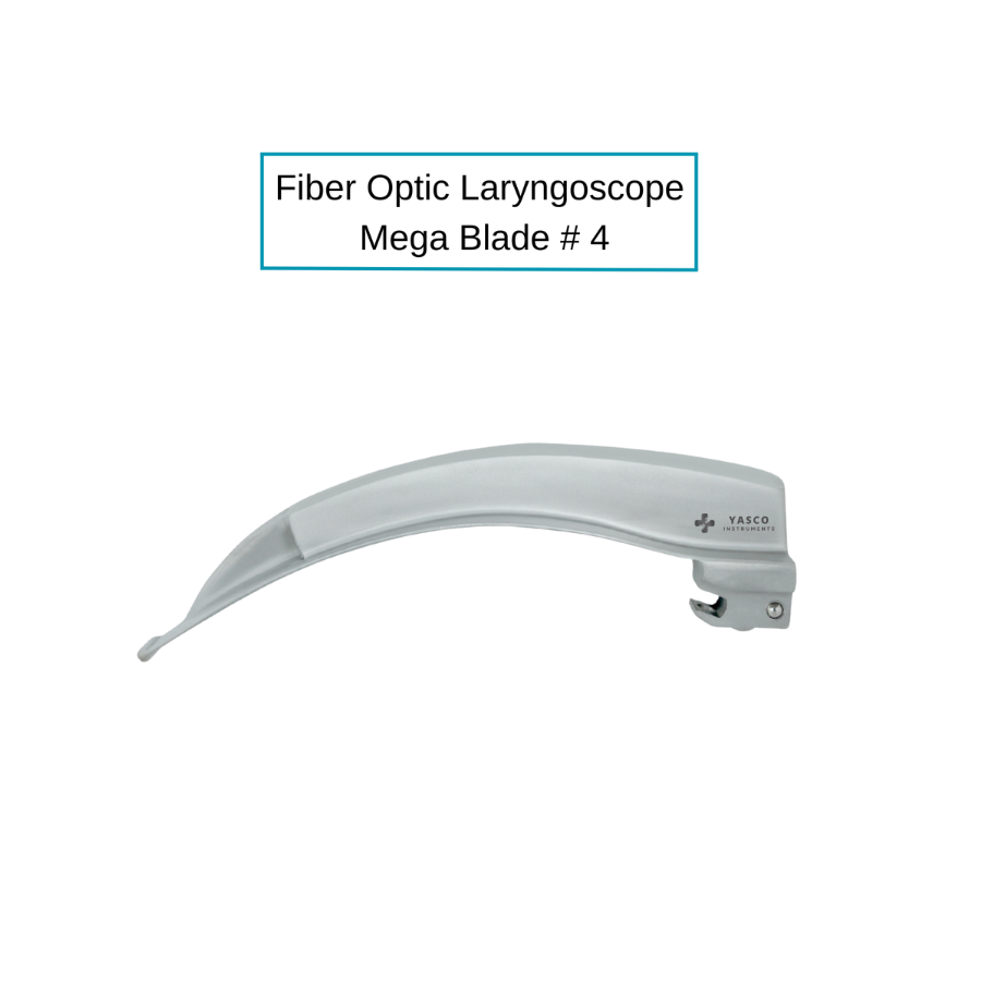 Fiber Optic Macintosh Laryngoscope Blades | Mega Light