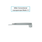 Miller Laryngoscope Blades | Conventional Straight Tip
