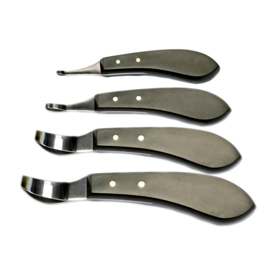 Blackwood Farrier Hoof Knife Set of 4