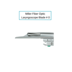 Fiber Optic Miller Laryngoscope Blades | Straight Tip
