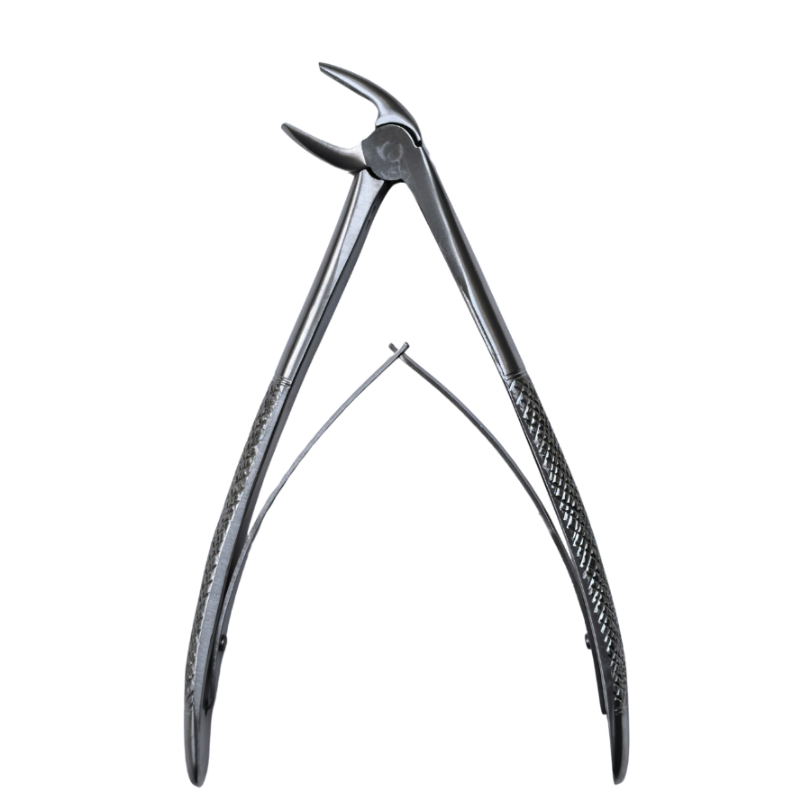 Dental Extraction 45° Curved Forceps 8" (Open)