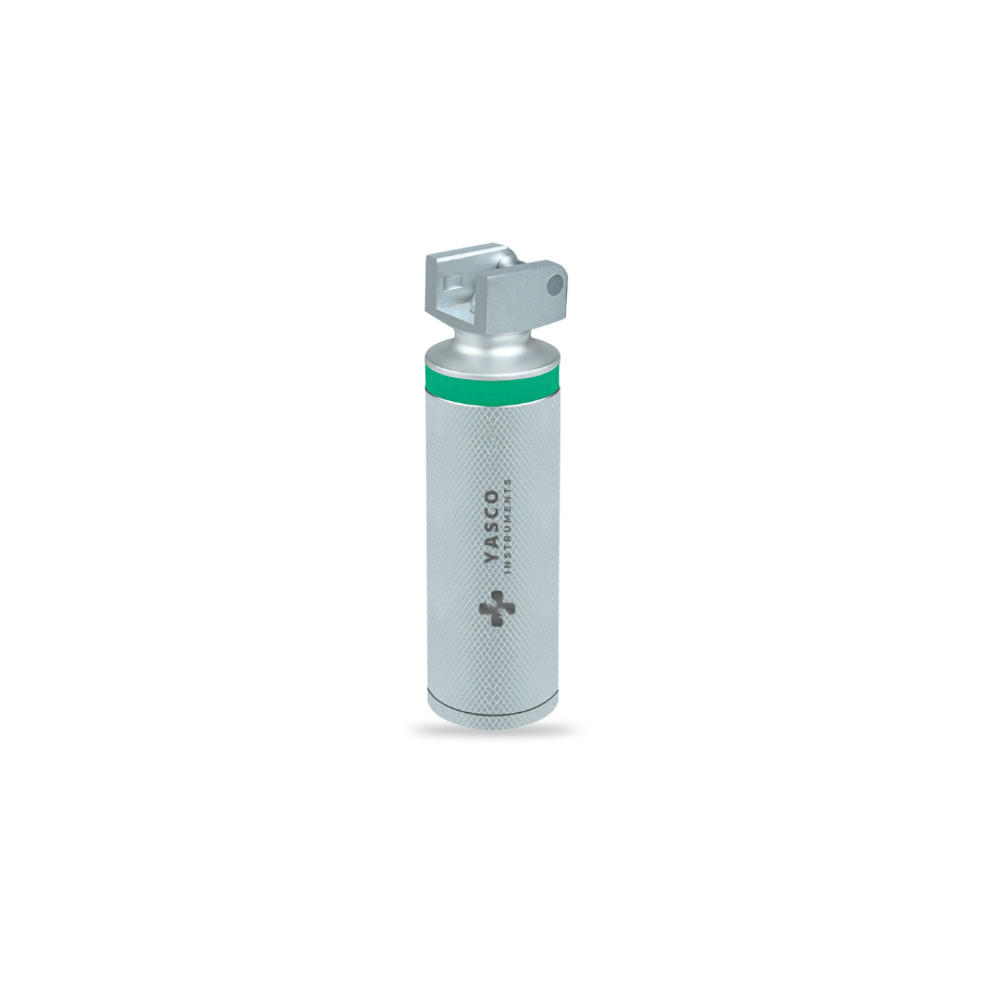Fiber Optic Laryngoscope Handle | Stubby Size Main image