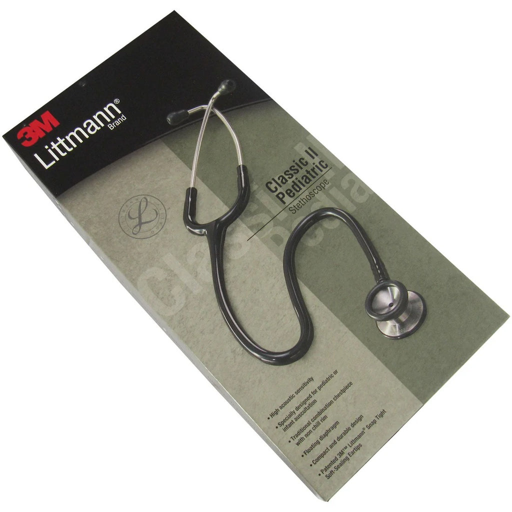 Littmann Pediatric Stethoscope - Caribbean Blue Tube & Rainbow Finish - 2153