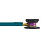 Littmann Pediatric Stethoscope - Caribbean Blue Tube & Rainbow Finish - 2153