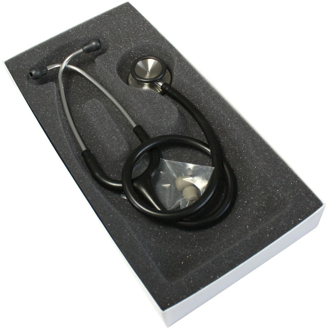 Littmann Classic II Stethoscope - Black Tube & Standard Finish - 2201 Secondary image