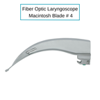 Fiber Optic Macintosh Laryngoscope Blades