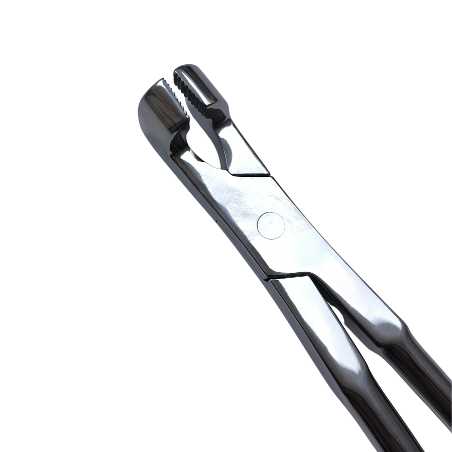 Molar Serrated Jaw Pony Forceps 12" Secondary image