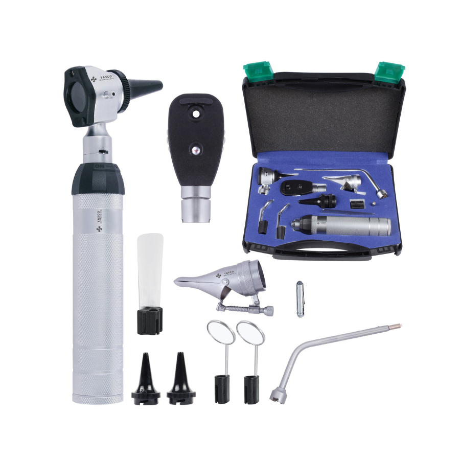 5 Aperture EENT Diagnostic Set | Otoscope & Ophthalmoscope