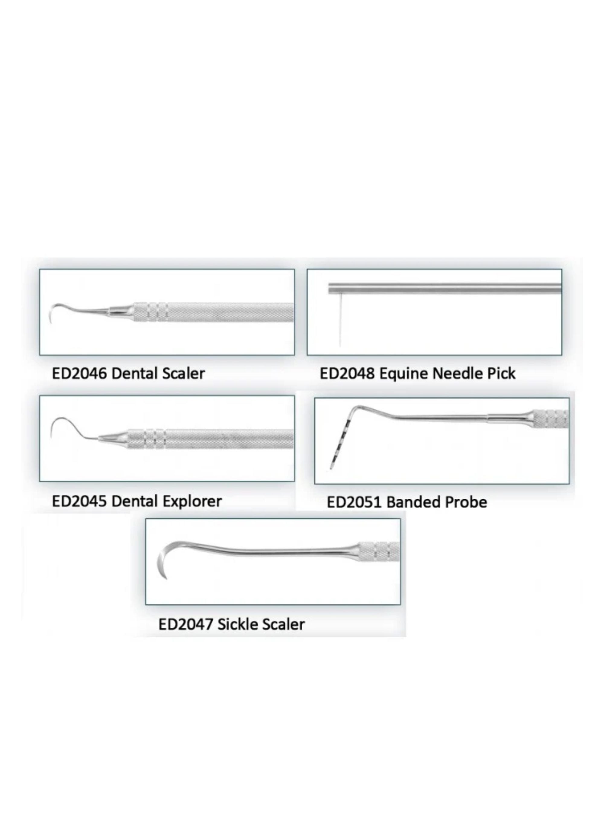 Periodontal Instrument Set with Forceps