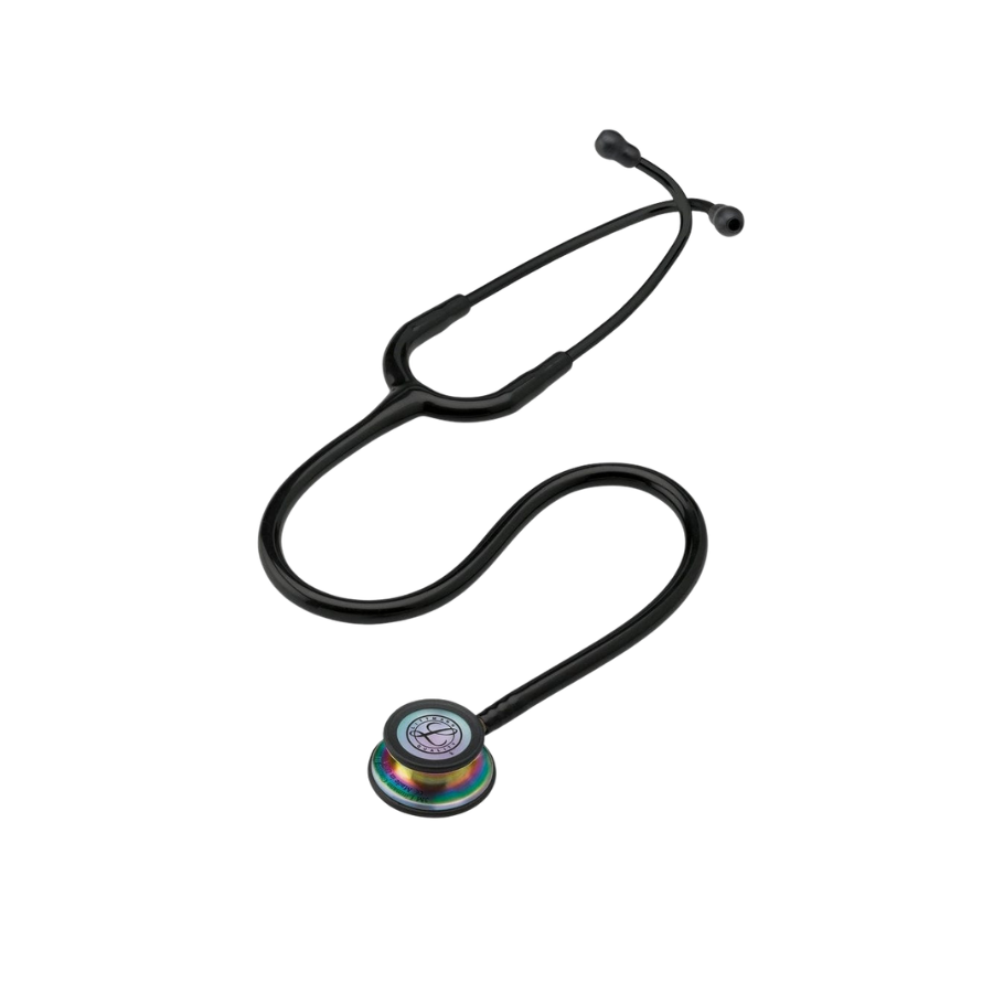 Littmann Classic III Stethoscope 5870 | Black Tube | Rainbow Finish Secondary image
