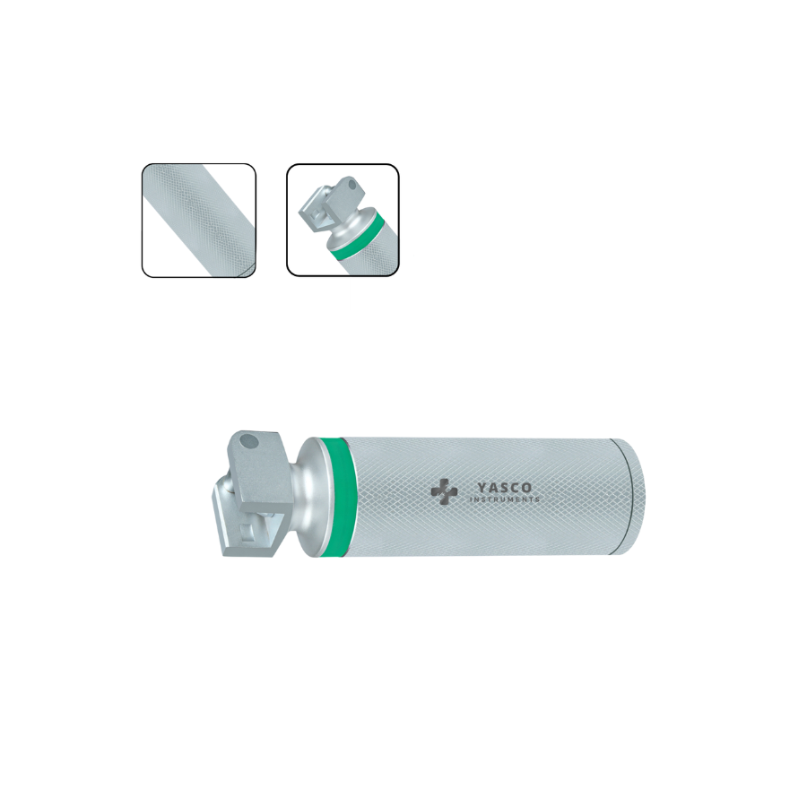 Fiber Optic Laryngoscope Handle | Stubby Size Secondary image