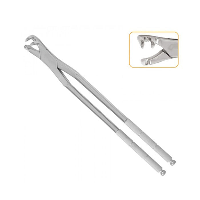 Premium Equine Dental Forceps Three Prong Off Side 21 Main image