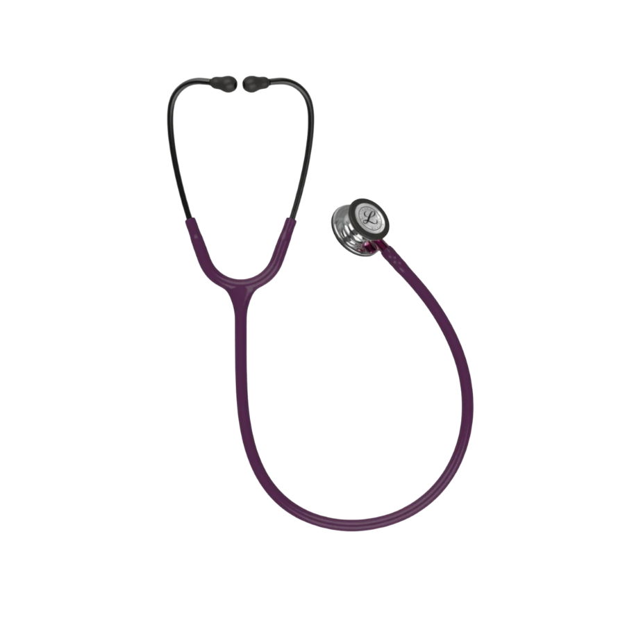 Littmann Classic III Stethoscope 5960 | Plum Tube | Mirror Finish Secondary image