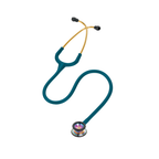 3M Littmann Classic II Pediatric Stethoscope 2153 | Caribbean Blue | Rainbow Finish