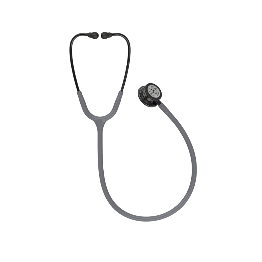 Littmann Classic III Stethoscope 5873 | Gray Tube | All Black Finish Secondary image
