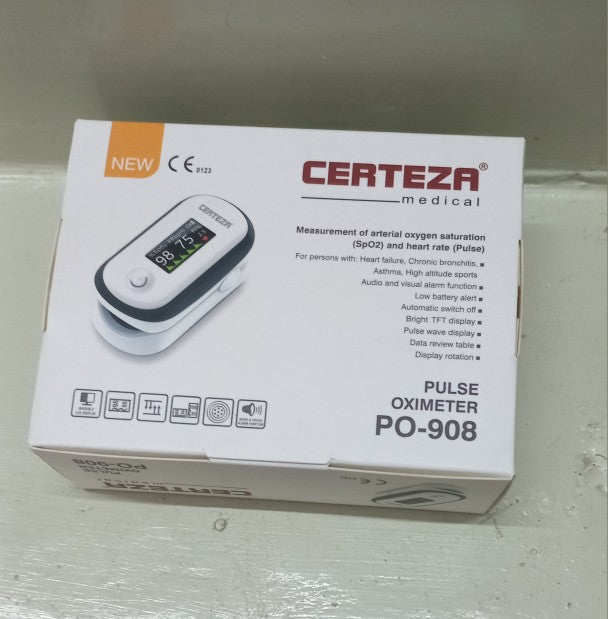 Certeza PO 908 - Finger Pulse Oximeter