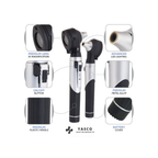 Fiber Optic Pocket Otoscope Set | Black