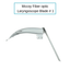Fiber Optic McCoy (Felxible Tip) Laryngoscope Blades