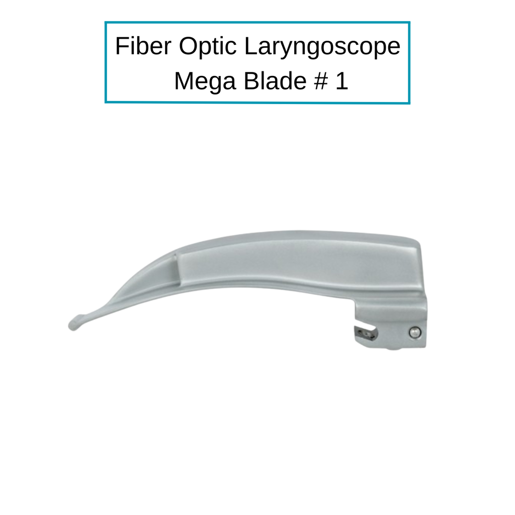 Fiber Optic Mega Light Macintosh Laryngoscope Blades