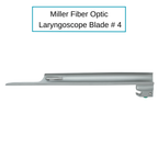 Fiber Optic Miller Laryngoscope Blades