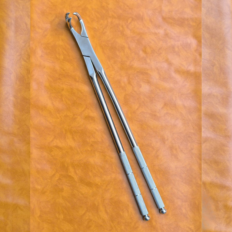 Three Prong On Side 21" Equine Dental Forceps