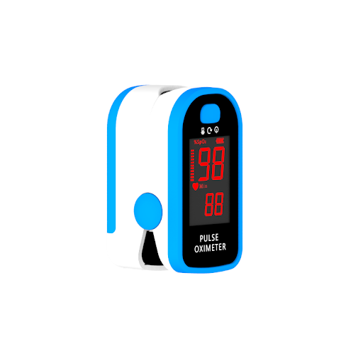 Carevas Blood Oxygen Monitor Finger Pulse Oximeter