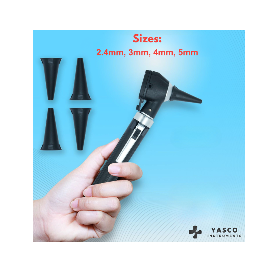 Disposable Otoscope Specula | 2.4mm, 3mm, 4mm & 5mm Secondary image