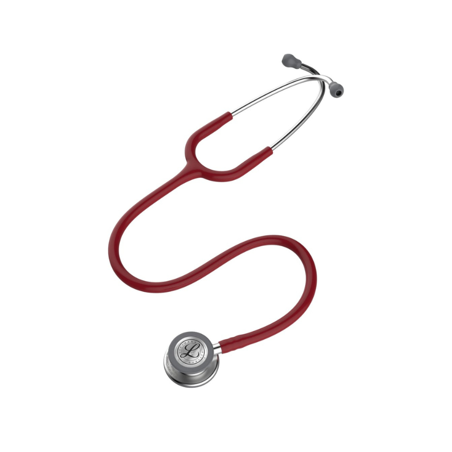 Littmann Classic III Stethoscope 5627 | Burgundy Tube | Standard Finish Secondary image