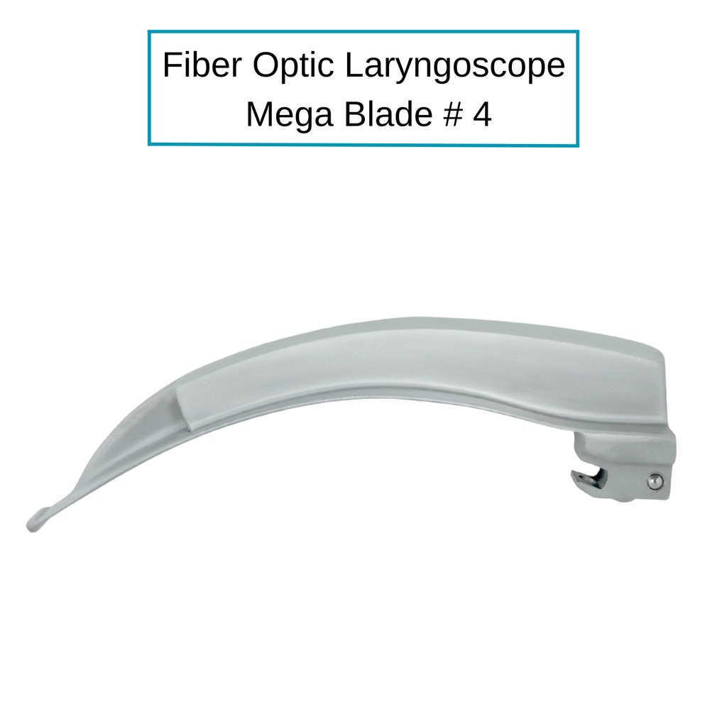 Fiber Optic Mega Light Macintosh Laryngoscope Blades