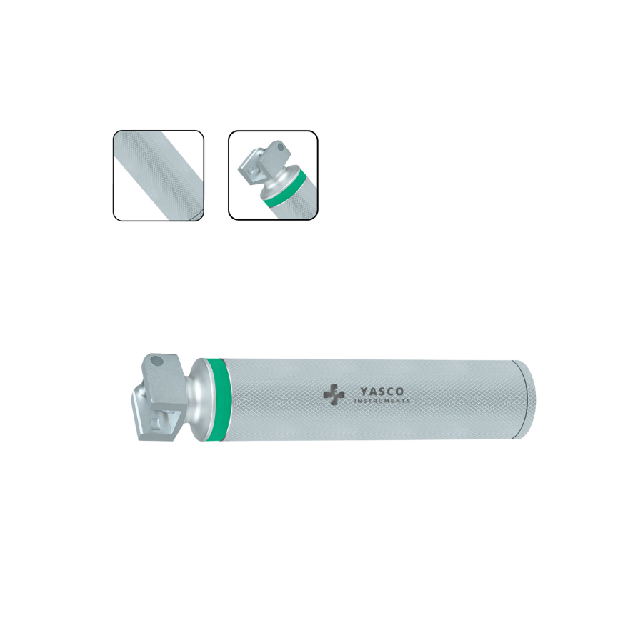 Fiber Optic Laryngoscope Handle | Large, D Size