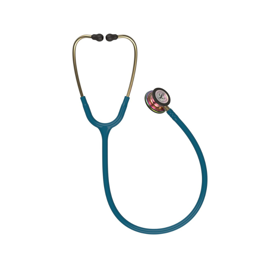 Littmann Classic III Stethoscope 5807 | Caribbean Blue | Rainbow Finish