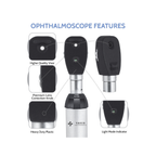2.5V EENT Diagnostic Set | Otoscope & Ophthalmoscope