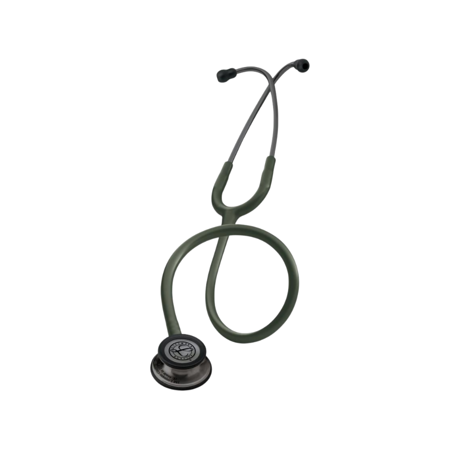 Littmann Classic III Stethoscope 5812 | Olive Green Tube | Smoke Finish