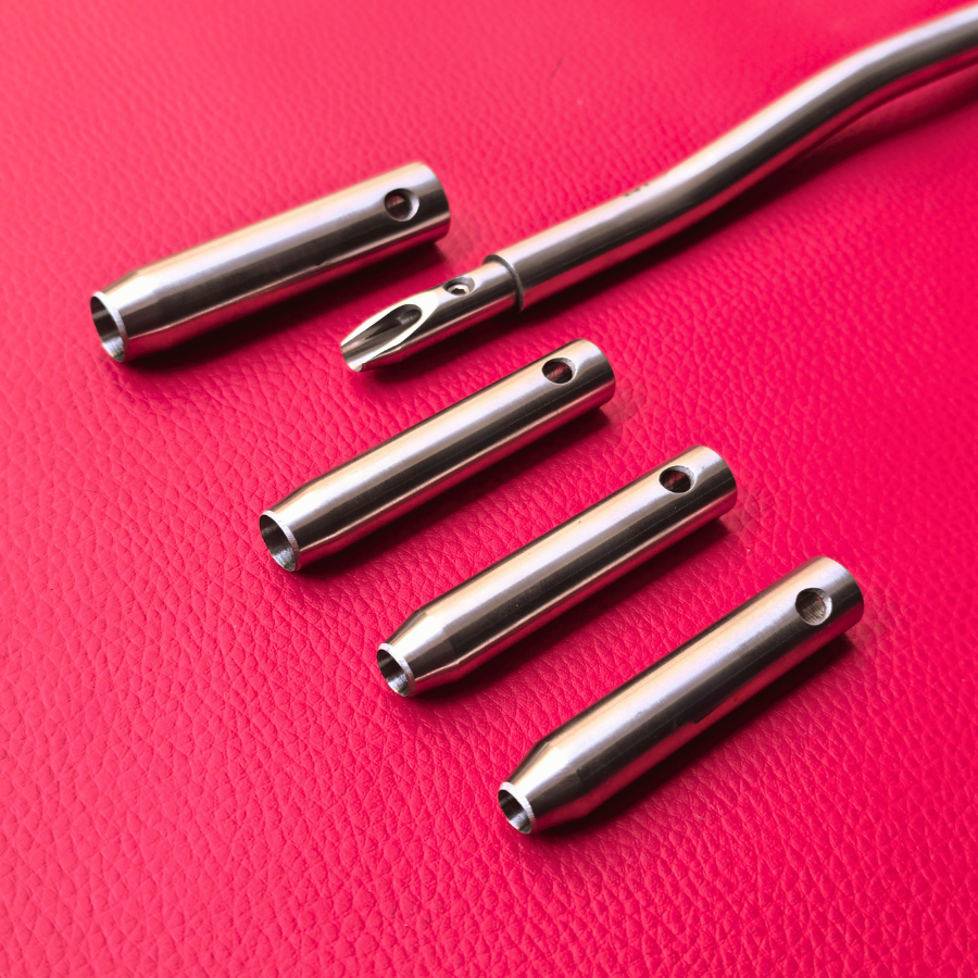 Burgess Set New with Round Head Elevators