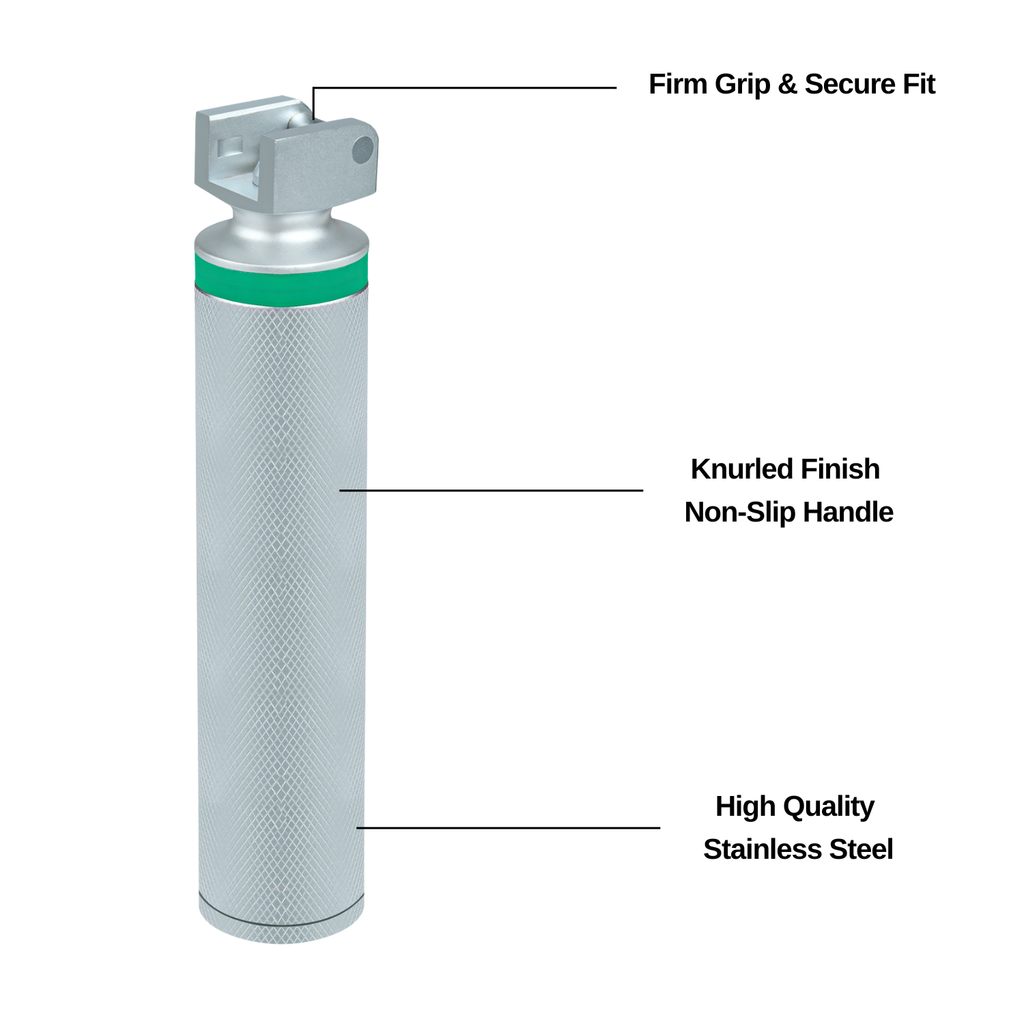 Fiber Optic Laryngoscope Handle - C Size - Medium/Standard Size