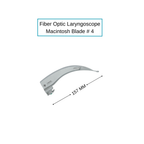 Fiber Optic Macintosh Laryngoscope Blades | Sizes 0–5