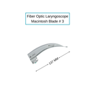 Fiber Optic Macintosh Laryngoscope Blades | Sizes 0–5