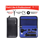 Brass Otoscope Set | All Black Finish Diagnostic Instrument