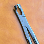 Molar Serrated Jaw Pony Forceps 15"
