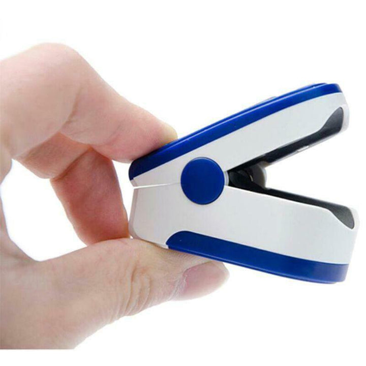 Finger Pulse Oximeter - Oxygen Saturation Monitor Blood Glucose Test Meter