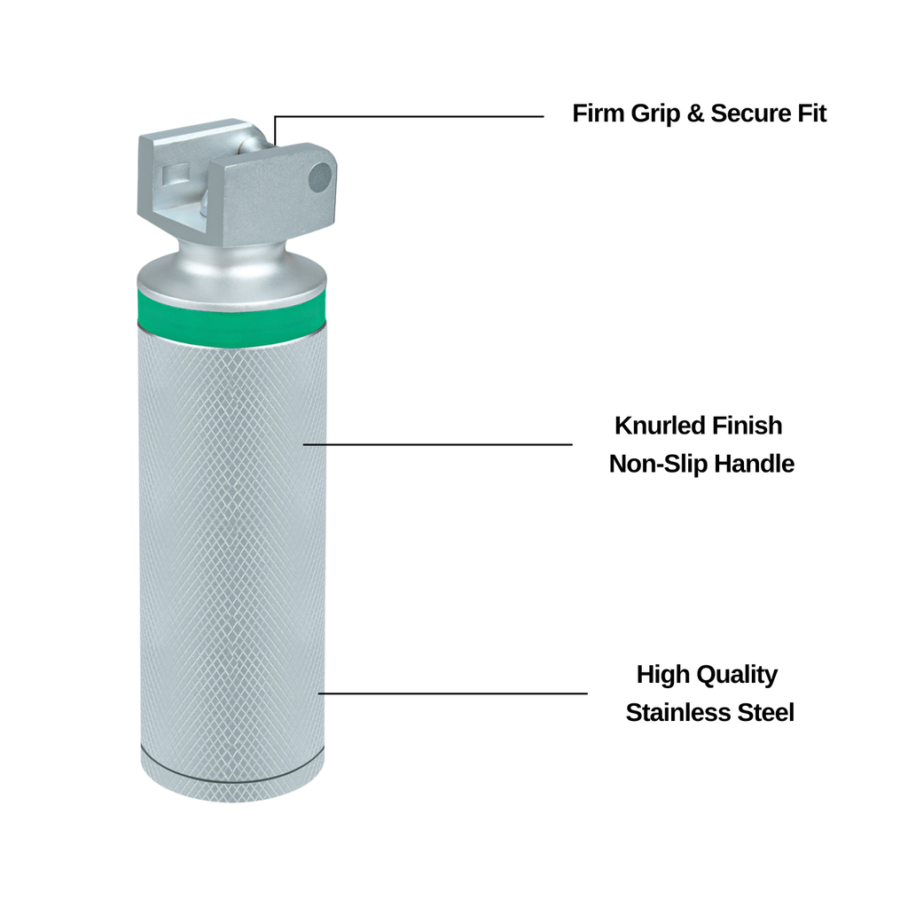 Fiber Optic Laryngoscope Handle - Stuby Size