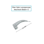 Fiber Optic Macintosh Laryngoscope Blades | Sizes 0–5