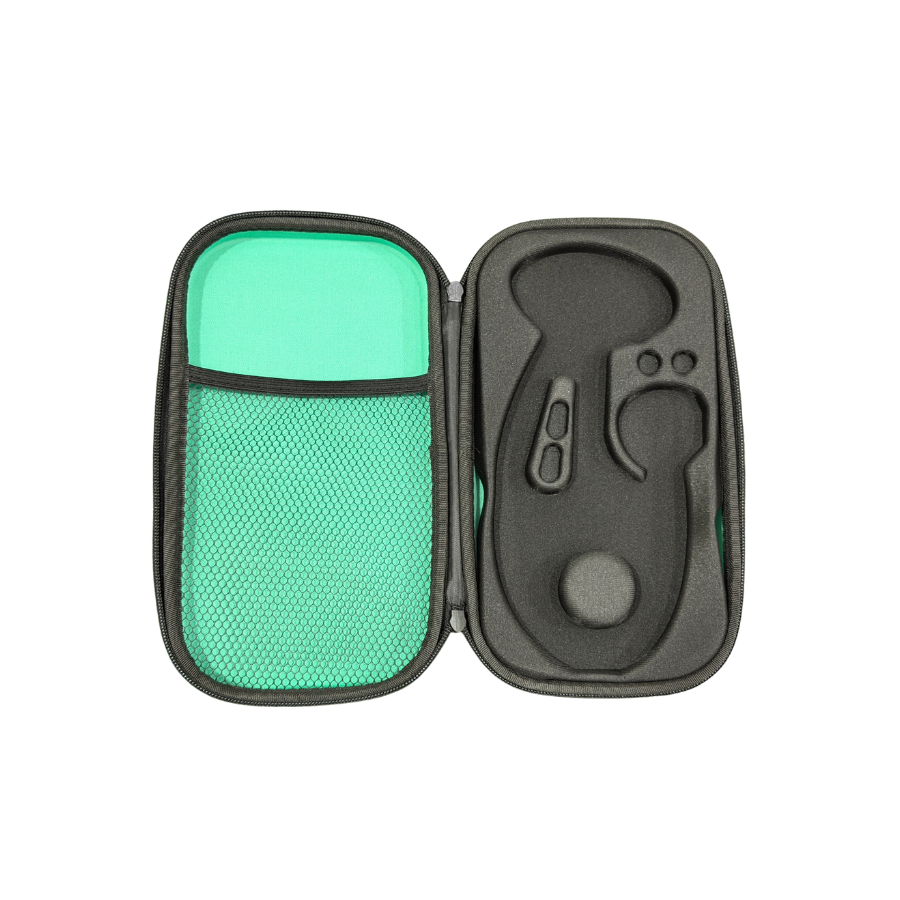 Hard Carrying Case Compatible with 3M Littmann Classic III, Classic II & Pediatric Stethoscopes | Green