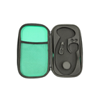 Hard Carrying Case Compatible with 3M Littmann Classic III, Classic II & Pediatric Stethoscopes | Green