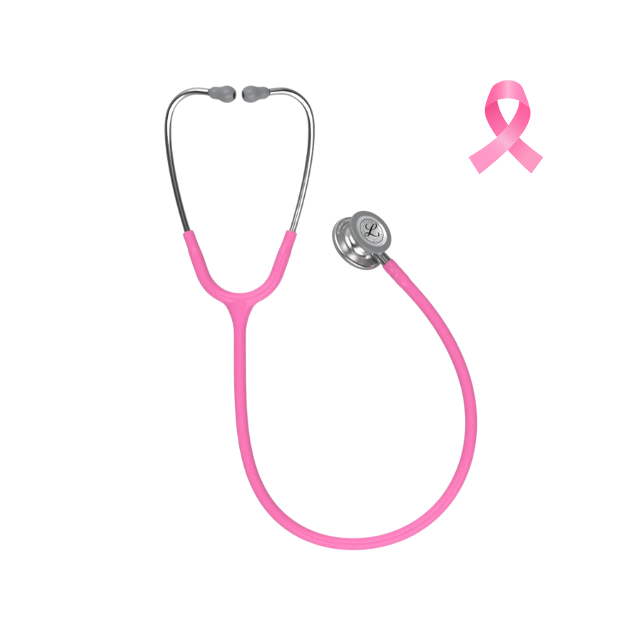 Littmann Classic III Stethoscope 5631 | Rose Pink Tube | Standard Finish