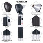 Fiber Optic Mini Otoscope Set - Black