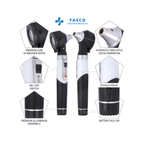 Fiber Optic EENT Diagnostic Set | Mini Otoscope & Ophthalmoscope