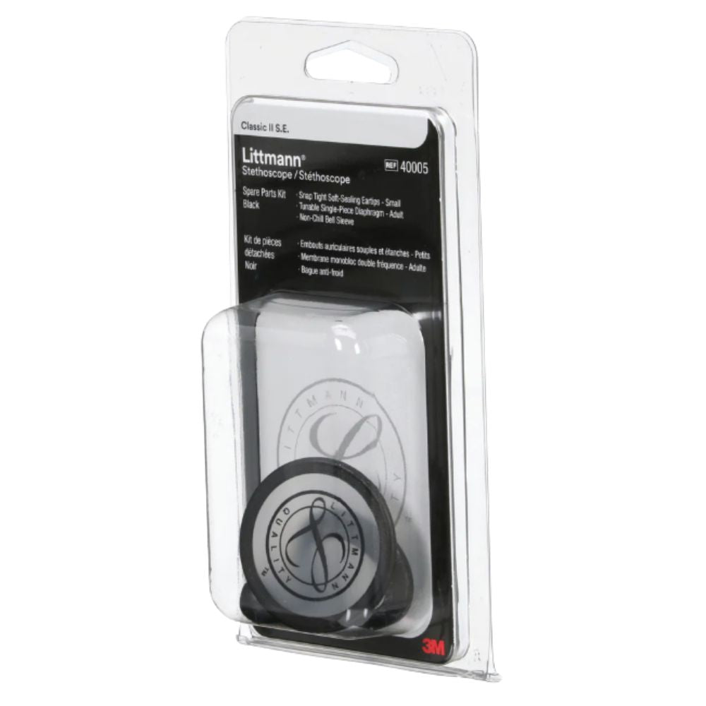 3M Littmann Spare Parts Kit - Classic II S.E. Stethoscopes - Black