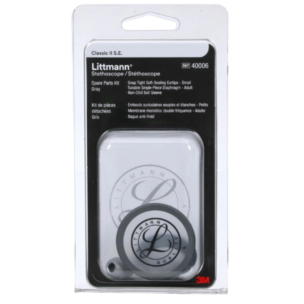 3M Littmann Spare Parts Kit - Classic II S.E. Stethoscopes - Grey Secondary image
