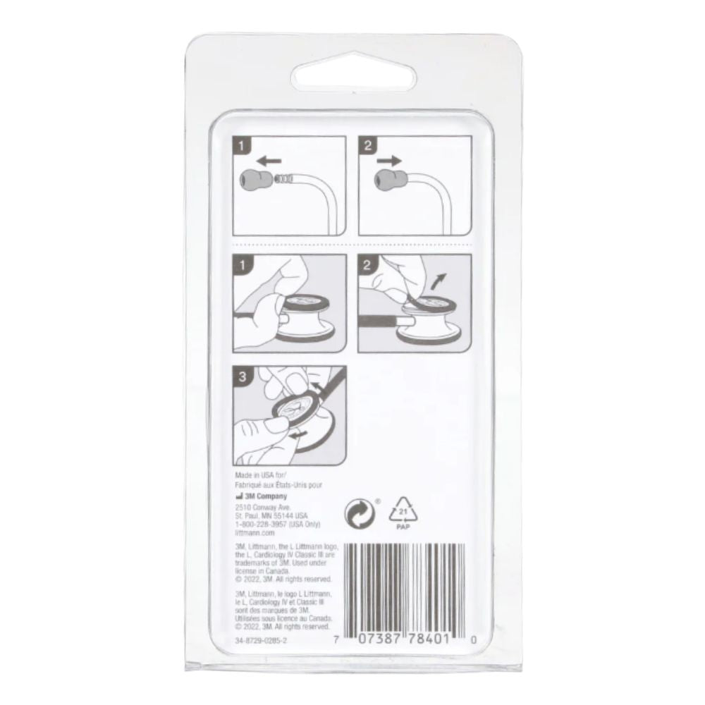 3M Littmann Spare Parts Kit - Classic III/Cardiology IV Stethoscopes - Gray